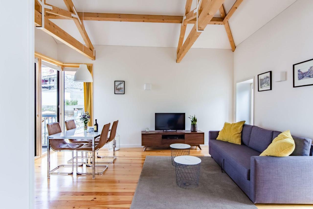 Amazing Penthouse Apartment In Historic Porto Bagian luar foto